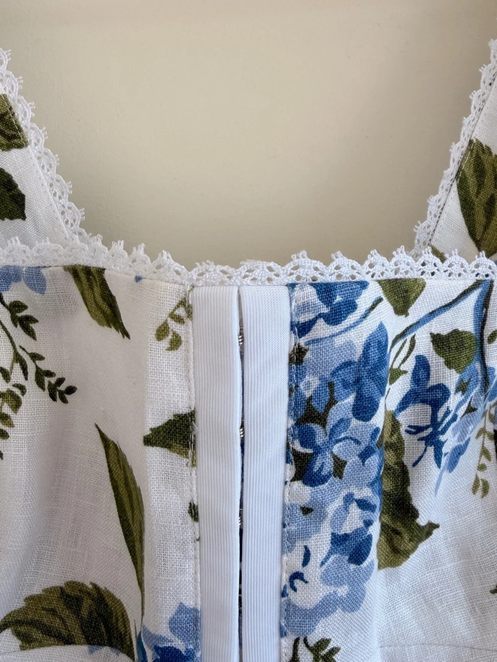 Reformation Tagliatelle Linen Midi Dress In Floral Print Size 4 - Picture 8 of 10